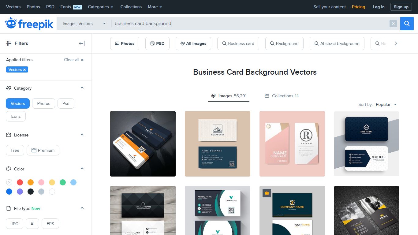 Business Card Background Vectors - Freepik